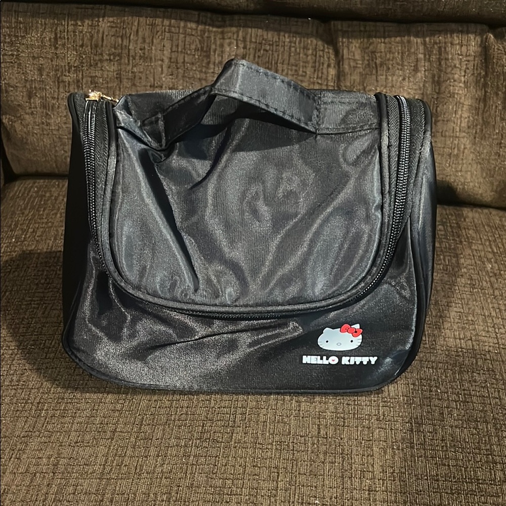 Hello Kitty Black Cosmetic Bag